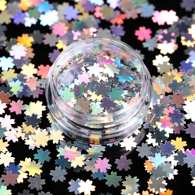 1g Holographic Nail Sequins Chunky Glitter Flakes Irregular Butterfly Leaf Chrome Nail Tips 3D Nail Art Decorations Manicures
1g Holographic Nail Sequins Chunky Glitter Flakes Irregular Butterfly Leaf Chrome Nail Tips 3D Nail Art Decorations Manicures