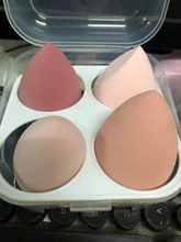 Almohadillas De maquillaje para mujer, Accesorios De belleza femeninos, 4 unidades