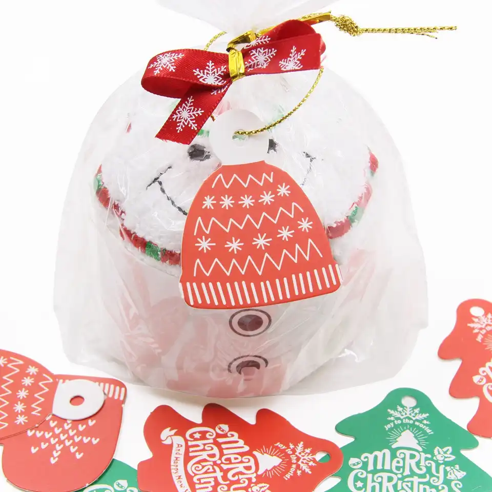 paper tags pendant christmas tree hanging ornament gift box