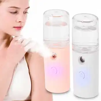 Nano Mist Sprayer Deep Hydrating Handy Face Steamer Portable Humidifier Skin-Care Face Care Moisturizing Beauty Instrument
Nano Mist Sprayer Deep Hydrating Handy Face Steamer Portable Humidifier Skin-Care Face Care Moisturizing Beauty Instrument