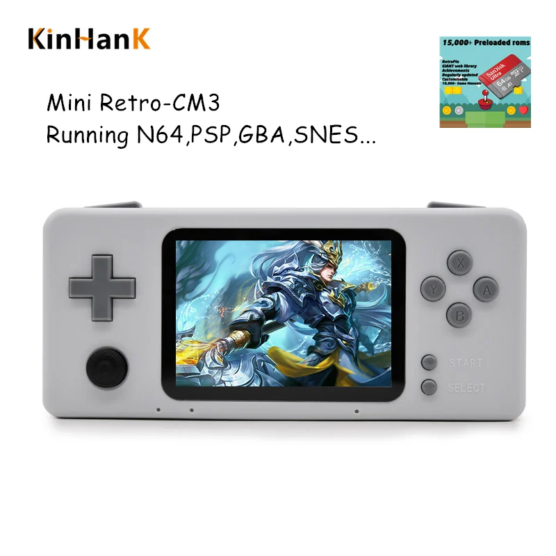 Mini Video Game Consoles Retro CM3 Pre-install Retropie System Game Player 45 Simulator with 15000+ Games
Mini Video Game Consoles Retro CM3 Pre-install Retropie System Game Player 45 Simulator with 15000+ Games