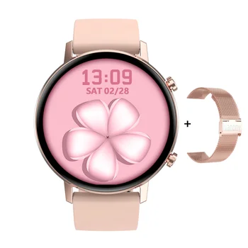 Fitness Women's Watch DT96 Smart watch 1.3 inch IPS Full Round Screen 360*360 Heart Rate Monitor Blood Pressure Oxygen Watches
Fitness Women's Watch DT96 Smart watch 1.3 inch IPS Full Round Screen 360*360 Heart Rate Monitor Blood Pressure Oxygen Watches