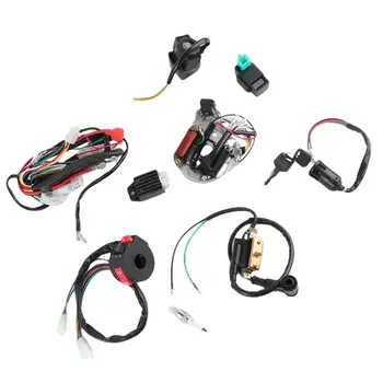 1 Set CDI Harness Assembly Wiring Kit for 50 70 90 110 125CC ATV Electric Start Quad (Random Color Spark Plug)
1 Set CDI Harness Assembly Wiring Kit for 50 70 90 110 125CC ATV Electric Start Quad (Random Color Spark Plug)