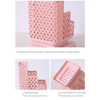 Plastic Cosmetic Storage Rack 3 Layers Pen Holder for Office Home Desktop Storage Organizer LB88
Plastic Cosmetic Storage Rack 3 Layers Pen Holder for Office Home Desktop Storage Organizer LB88
