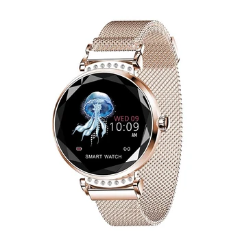 Lady H2 Smart Watch 3D Rhinestone Glass Heart Rate Blood Pressure Sleep Monito-Gold
Lady H2 Smart Watch 3D Rhinestone Glass Heart Rate Blood Pressure Sleep Monito-Gold