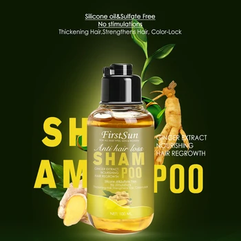 100ml Ginger Extract No Stimulation Moisturizing Refreshing Hair Growth Shampoo Liquid Unisex Oil Control Sulfate Free Anti Loss
100ml Ginger Extract No Stimulation Moisturizing Refreshing Hair Growth Shampoo Liquid Unisex Oil Control Sulfate Free Anti Loss
