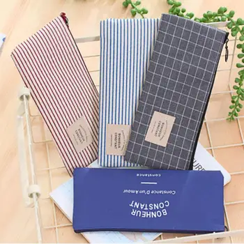 Cosmetic Pen Bag Makeup Office School Kid Student Canvas Oxford Fabric Fashionable Simple Grid Pencil Case Stationery
Cosmetic Pen Bag Makeup Office School Kid Student Canvas Oxford Fabric Fashionable Simple Grid Pencil Case Stationery