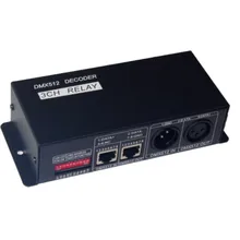 3 Channel DMX512 Decoder Relays 5A*3CH Input AC110V-220V For Lamp Led Strip Light WS-DMX-RELAY-3CH-KA
3 Channel DMX512 Decoder Relays 5A*3CH Input AC110V-220V For Lamp Led Strip Light WS-DMX-RELAY-3CH-KA