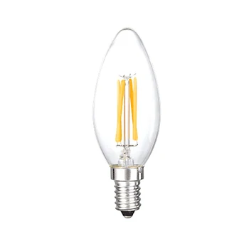 

BRELONG LED Bulb Retro Edison Light Dimmable Candle Light Lantern Crystal Light instead of Incandescent E14 4W C35L 220V