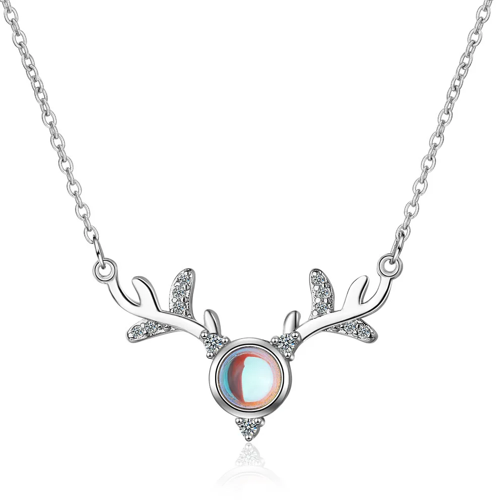 2021 New Fashion Silver Plated Elk Micro Inlaid Necklace Artificial Moonstone Mesh Red Jewelry Fashion Trend
2021 New Fashion Silver Plated Elk Micro Inlaid Necklace Artificial Moonstone Mesh Red Jewelry Fashion Trend