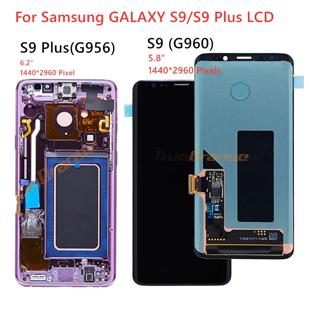 ORIGINAL AMOLED Replacement for SAMSUNG Galaxy S9 S9+LCD Touch Screen Digitizer with Frame G960 G965 display
ORIGINAL AMOLED Replacement for SAMSUNG Galaxy S9 S9+LCD Touch Screen Digitizer with Frame G960 G965 display