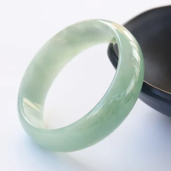Gift Certificate Natural Myanmar Jade A-Class 54mm-62mm Light Green Bracelet Exquisite Princess Bracelet Send Mom and Girlfriend
Gift Certificate Natural Myanmar Jade A-Class 54mm-62mm Light Green Bracelet Exquisite Princess Bracelet Send Mom and Girlfriend