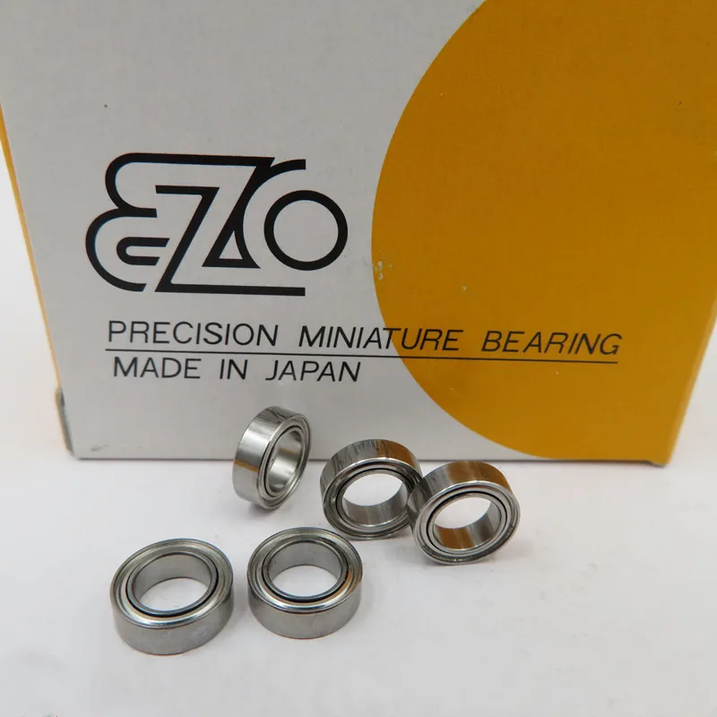 10pcs JAPAN EZO stainless steel bearing SMR63/74/84/85/95/105/115/106/126/117/137/128/148ZZ high precision miniature bearings
10pcs JAPAN EZO stainless steel bearing SMR63/74/84/85/95/105/115/106/126/117/137/128/148ZZ high precision miniature bearings