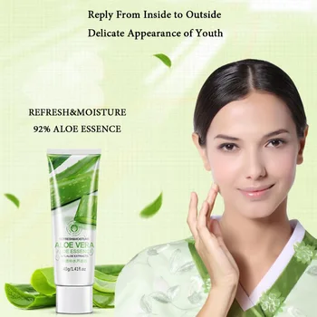 BIOAQUA 40g Aloe Vera Gel Skin Care Face Cream Hyaluronic Acid Anti Winkle Whitening Moisturizing Acne Treatment Cream
BIOAQUA 40g Aloe Vera Gel Skin Care Face Cream Hyaluronic Acid Anti Winkle Whitening Moisturizing Acne Treatment Cream