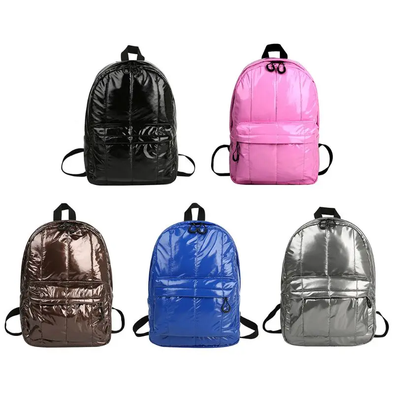 Wild Fashion Casual Unisex Space Down Glossy Backpack Waterproof Soild Color Bag
Wild Fashion Casual Unisex Space Down Glossy Backpack Waterproof Soild Color Bag