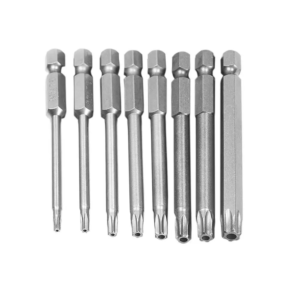75mm Torx Screwdriver Bit Set 1/4 Inch Hex Bit Drill Magnetic Electric Screwdriver Bits Set Chave De Fenda Tornavida Seti
75mm Torx Screwdriver Bit Set 1/4 Inch Hex Bit Drill Magnetic Electric Screwdriver Bits Set Chave De Fenda Tornavida Seti