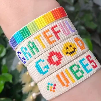 Go2boho Friendship Bracelets For Girl Friends Gift Boho Miyuki Bracelet Women Jewelry Handmade Woven Jewellery Color Pulseras
Go2boho Friendship Bracelets For Girl Friends Gift Boho Miyuki Bracelet Women Jewelry Handmade Woven Jewellery Color Pulseras