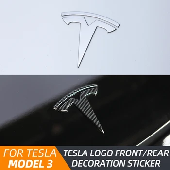 For Tesla Model 3 Front Accessories Carbon Fiber ABS Model3 Car Front Rear Sticker Model Three Model Y 2020 
For Tesla Model 3 Front Accessories Carbon Fiber ABS Model3 Car Front Rear Sticker Model Three Model Y 2020