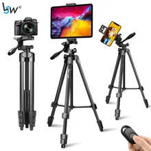 Phone Tripod Stand for Camera Tablet 152cm Aluminum Tripod with remote control Mount Holder for Phone /iPad/ DSLR Camera Phone Tripod Stand for Camera Tablet 152cm Aluminum Tripod with remote control Mount Holder for Phone /iPad/ DSLR Camera