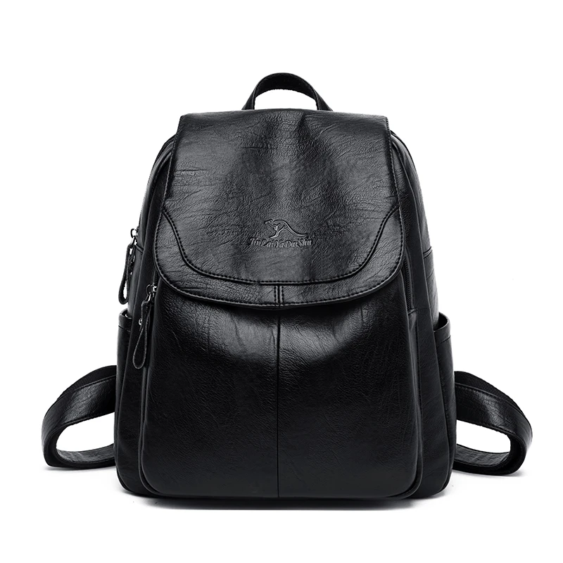 Texture High-end Atmospheric Backpack Suitable For Ladies Simple Wild Leather Soft Comfortable Large Backpack
Texture High-end Atmospheric Backpack Suitable For Ladies Simple Wild Leather Soft Comfortable Large Backpack
