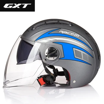 GXT Motorcycle Helmet Open Face Dual Lens Visors Moto Helmet Electric Bicycle Helmet Summer Scooter Motorbike Helmet Casco Moto
GXT Motorcycle Helmet Open Face Dual Lens Visors Moto Helmet Electric Bicycle Helmet Summer Scooter Motorbike Helmet Casco Moto