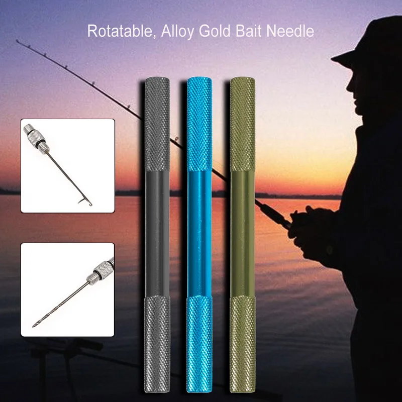 3-in-1 Carp Strong Fishing Rigging Bait Needle Kit Tool Set Bait Boilie Drill Stringer Needle with Nonslip Aluminum Alloy Handle
3-in-1 Carp Strong Fishing Rigging Bait Needle Kit Tool Set Bait Boilie Drill Stringer Needle with Nonslip Aluminum Alloy Handle