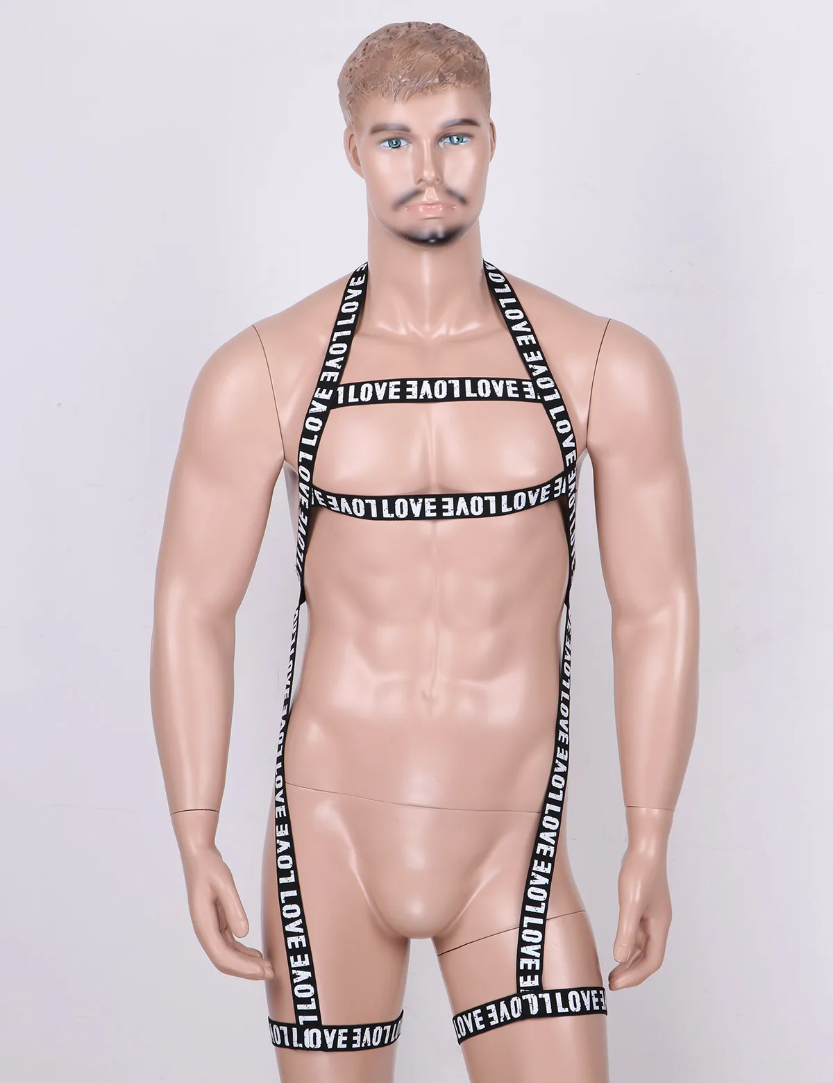 YiZYiF Mens Elastic Body Chest Harness Belt Leg Garter Straps Letters Printed Halter Neck Men Sexy Cosplay Club Costume 15 YiZYiF Mens Elastic Body Chest Harness Belt Leg Garter Straps Letters Printed Halter Neck Men Sexy Cosplay Club Costume -Zentai shop online H876dc77e169544189dd416a411a0133aD.jpg