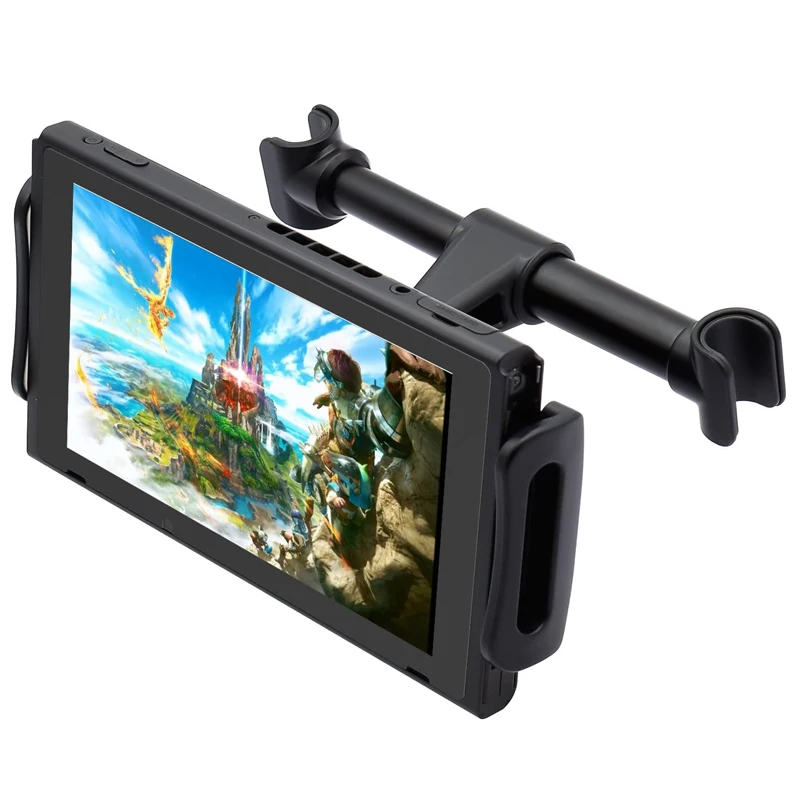 

Car Headrest Mount Holder, Car Seat Mount Cradle Holder Universal Tablet Holder With 360 Degree Rotation for iPad, iPhone