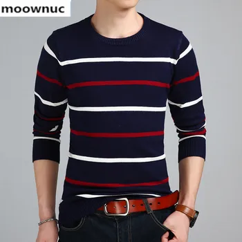 2019 Autumn new O-Neck Sweater for men Fashion Slim Keep Warm Men's high quality Casual elastic stripe Sweaters
2019 Autumn new O-Neck Sweater for men Fashion Slim Keep Warm Men's high quality Casual elastic stripe Sweaters