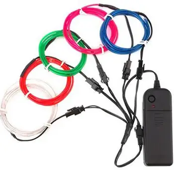 Wire Bright Colorful Neon Light Portable Party Light Battery Powered Wire for Halloween Christmas Party
Wire Bright Colorful Neon Light Portable Party Light Battery Powered Wire for Halloween Christmas Party