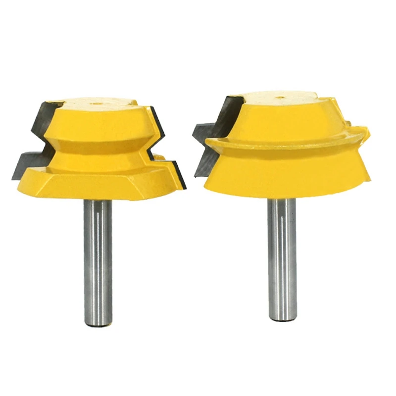 2Pcs 8mm Shank Lock Miter Tenon Router Bits 22.5 Degree Glue Joinery Milling Cutter Set for Wood Woodwork Cutter
2Pcs 8mm Shank Lock Miter Tenon Router Bits 22.5 Degree Glue Joinery Milling Cutter Set for Wood Woodwork Cutter