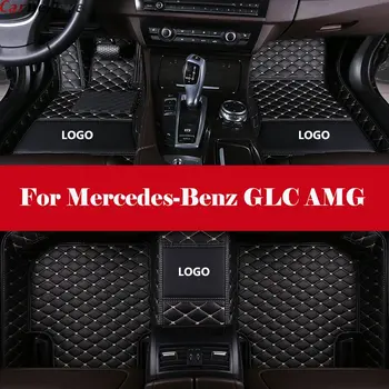Embroidery LOGO Custom Leather car floor Foot mat waterproof car accessories styling For Mercedes-Benz GLC AMG
Embroidery LOGO Custom Leather car floor Foot mat waterproof car accessories styling For Mercedes-Benz GLC AMG