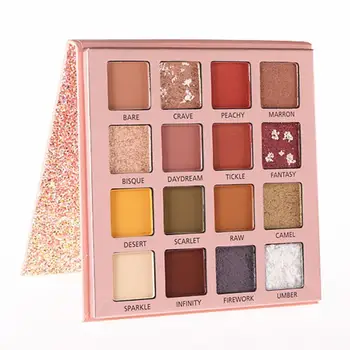 BEAUTY GLAZED 16 Color Eyeshadow Palette Pearlescent Matte Sequins Lasting Non-Dressing Waterproof Makeup Eye Shadow
BEAUTY GLAZED 16 Color Eyeshadow Palette Pearlescent Matte Sequins Lasting Non-Dressing Waterproof Makeup Eye Shadow