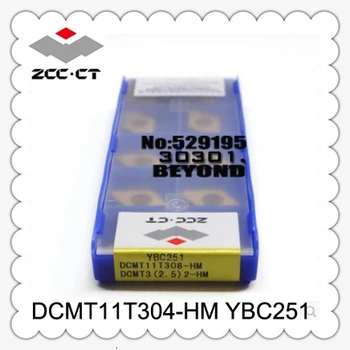 ZCC Original DCMT11T304-HM YBC251 DCMT 11T304 Carbide Inserts 10pcs Turning Tool Lathe Cutter CNC Tools
ZCC Original DCMT11T304-HM YBC251 DCMT 11T304 Carbide Inserts 10pcs Turning Tool Lathe Cutter CNC Tools