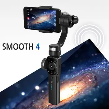 Zhiyun Smooth 4 Brushless 3 Axis Handheld Gimbal Stabilizer Smartphone Gimbal for iPhone for Samsung All Phones Video Photo
Zhiyun Smooth 4 Brushless 3 Axis Handheld Gimbal Stabilizer Smartphone Gimbal for iPhone for Samsung All Phones Video Photo