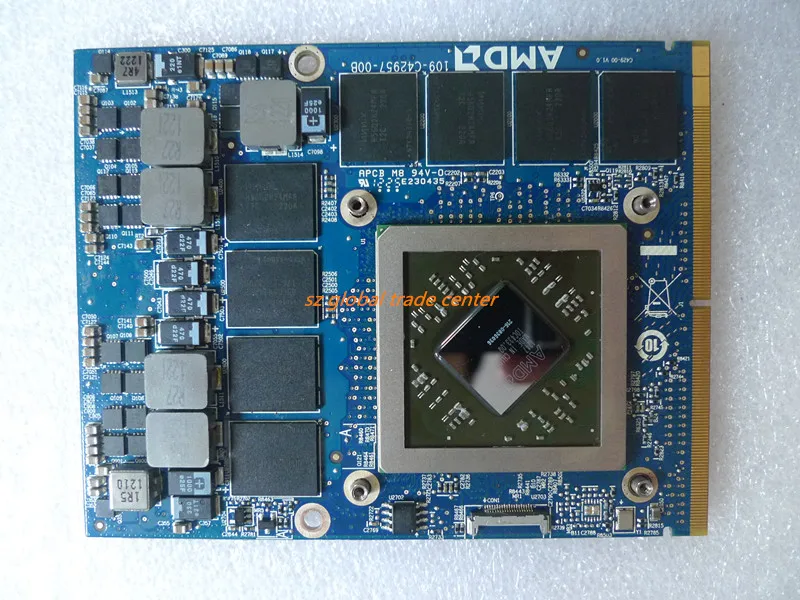 Видеокарта Kai-Full 9XVK3 HD7970M HD 7970M VGA DDR5 2 Гб 216-0836036 109-C42957-00B для Dell M18X R1 R2 M17X R3 | Компьютеры