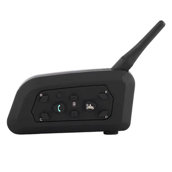 Motorcycle Helmet Interphone BT Headset Wireless Hands Free Stereo Music Earphone Intercom For 6 Riders Connection
Motorcycle Helmet Interphone BT Headset Wireless Hands Free Stereo Music Earphone Intercom For 6 Riders Connection