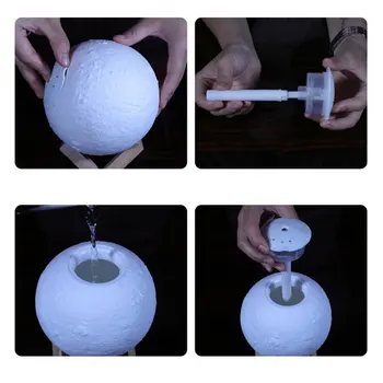 3D Lunar Light Humidifier Usb Creative Rechargeable Air Humidification Home Night Light Large Capacity Atomizer
3D Lunar Light Humidifier Usb Creative Rechargeable Air Humidification Home Night Light Large Capacity Atomizer