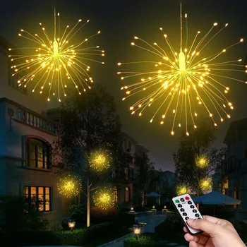 Thrisdar 150 LED DIY Copper Wire Christmas Fairy String Light Hanging Fireworks Starburst Light For Garden Room Party Bedroom
Thrisdar 150 LED DIY Copper Wire Christmas Fairy String Light Hanging Fireworks Starburst Light For Garden Room Party Bedroom