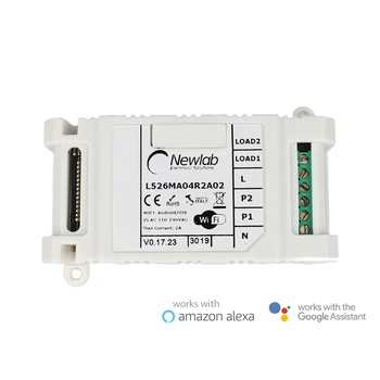 NEWLAB NL2922 Newlab up roller shutter with WiFi control button and N.O. 220V compatible Alexa and Google Home
NEWLAB NL2922 Newlab up roller shutter with WiFi control button and N.O. 220V compatible Alexa and Google Home