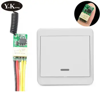 Wall Sticky Remote Control Transmitter Power Saving Mini Relay Contact RF Wireless Switches 3.7v4.2v5v6v7.4v9v12v 433 Smart Home
Wall Sticky Remote Control Transmitter Power Saving Mini Relay Contact RF Wireless Switches 3.7v4.2v5v6v7.4v9v12v 433 Smart Home