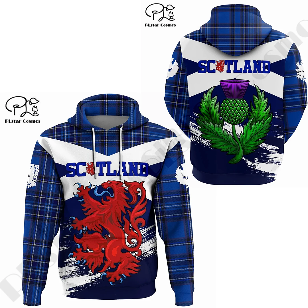 

PLstar Cosmos 3DPrinted Newest Scotland Red Scottish Lion Rampant Unique Unisex Streetwear Harajuku Hoodies/Sweatshirt/Zip C-3
