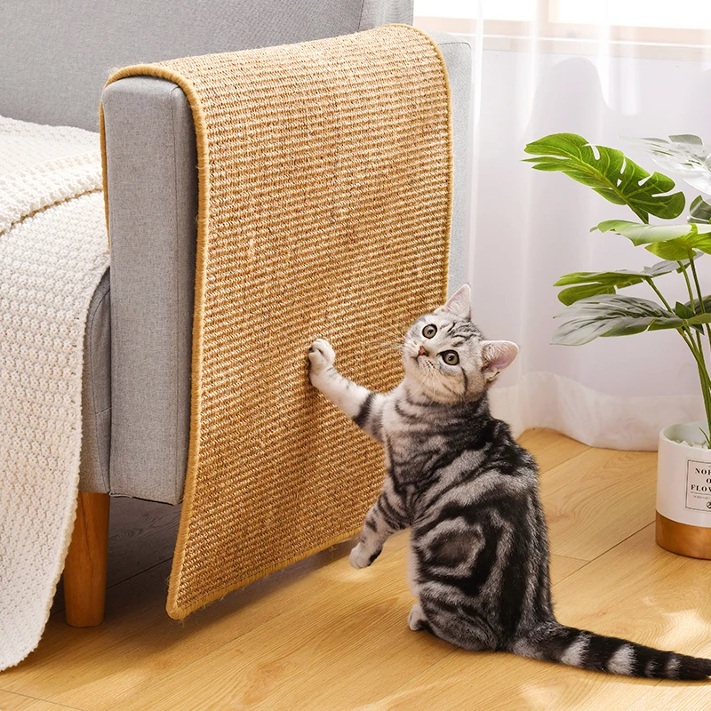 

Cat Scratcher Sisal Mat Board Cat Scratch for Sharpen Nails Scraper Cats Tree Cat Toys Chair Table Sofa Mats Furniture Protector