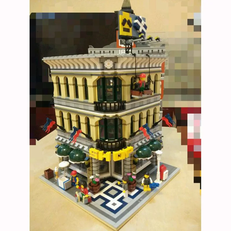 DHL Creator Expert City Street View 84005 2232PCS Grand Emporium Sets Model Building Kits Blocks Bricks Toys Compatible 10211
DHL Creator Expert City Street View 84005 2232PCS Grand Emporium Sets Model Building Kits Blocks Bricks Toys Compatible 10211
