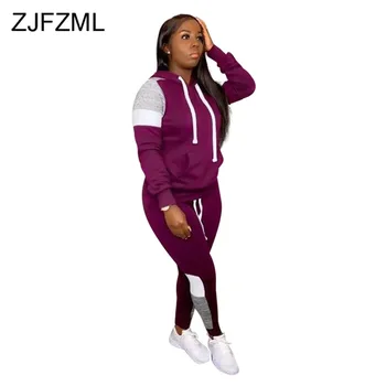 Color Block Spliced 2 Piece Outfits for Women Long Sleeve Hooded Top and Skinny Pant Suits Autumn Winter Sportswear Matching Set
Color Block Spliced 2 Piece Outfits for Women Long Sleeve Hooded Top and Skinny Pant Suits Autumn Winter Sportswear Matching Set