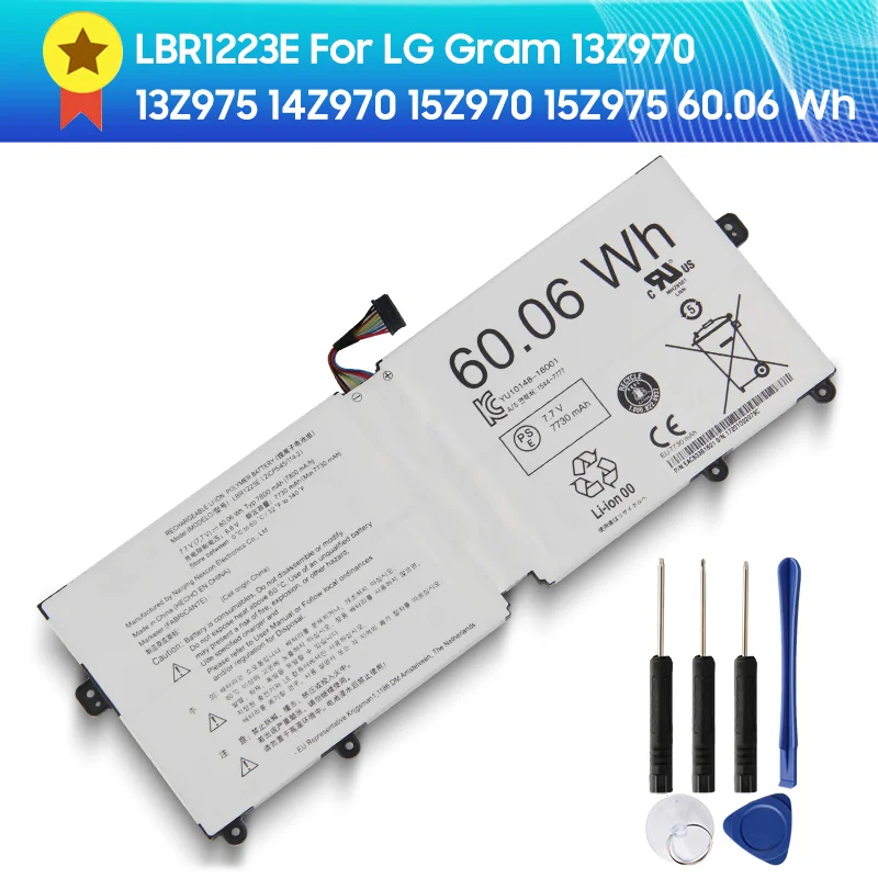 Оригинальная сменная батарея LBR1223E для LG Gram 13Z970 13Z975 14Z970 15Z970 15Z975 60.06wh | Мобильные