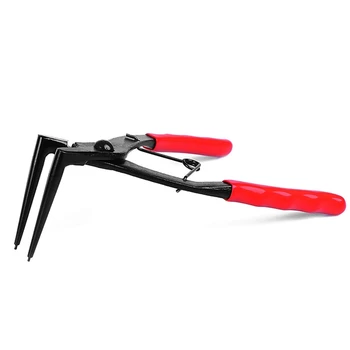 Duty Cylinder Snap Ring Pliers, Internal Ring Remover Retaining Circlip Pliers, 90 Degrees Bending Pliers with Long Noses(Red)
Duty Cylinder Snap Ring Pliers, Internal Ring Remover Retaining Circlip Pliers, 90 Degrees Bending Pliers with Long Noses(Red)