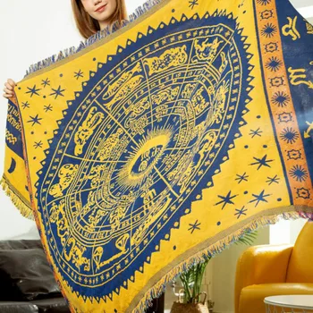 Thicken Pure Cotton Thread Knitted Blanket with Tassel Casual Ethnic Tribal Bohemian Knitted Blanket Sofa Cover Bed Blanket Home
Thicken Pure Cotton Thread Knitted Blanket with Tassel Casual Ethnic Tribal Bohemian Knitted Blanket Sofa Cover Bed Blanket Home