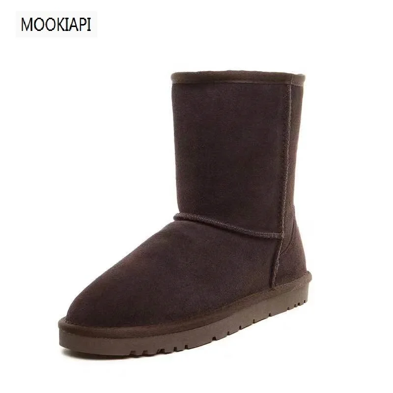 In 2019, China's latest high-quality men's snow boots, real sheepskin, natural wool, men's shoes in the barrel, free delivery
In 2019, China's latest high-quality men's snow boots, real sheepskin, natural wool, men's shoes in the barrel, free delivery