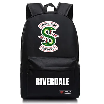 

New Riverdale South Side Serpents Backpack Children School Bag Bookbag men women Laptop Shoulders Bags Casual Travel Bag